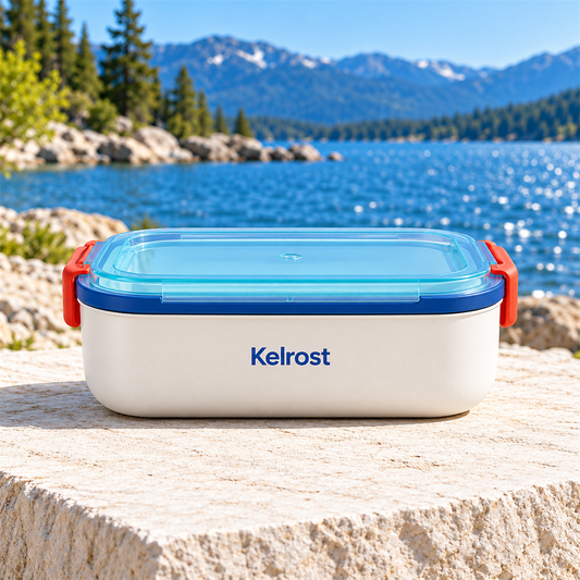 Kelrost Lidded Picnic Lunch Box